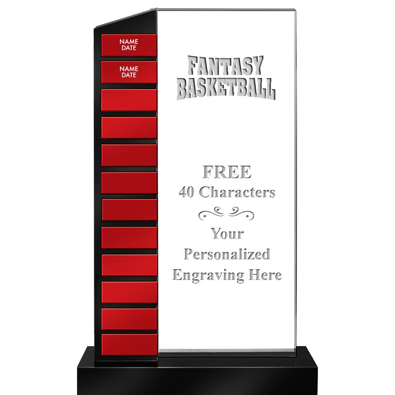 12.5" PERPETUAL ACR RED PLT