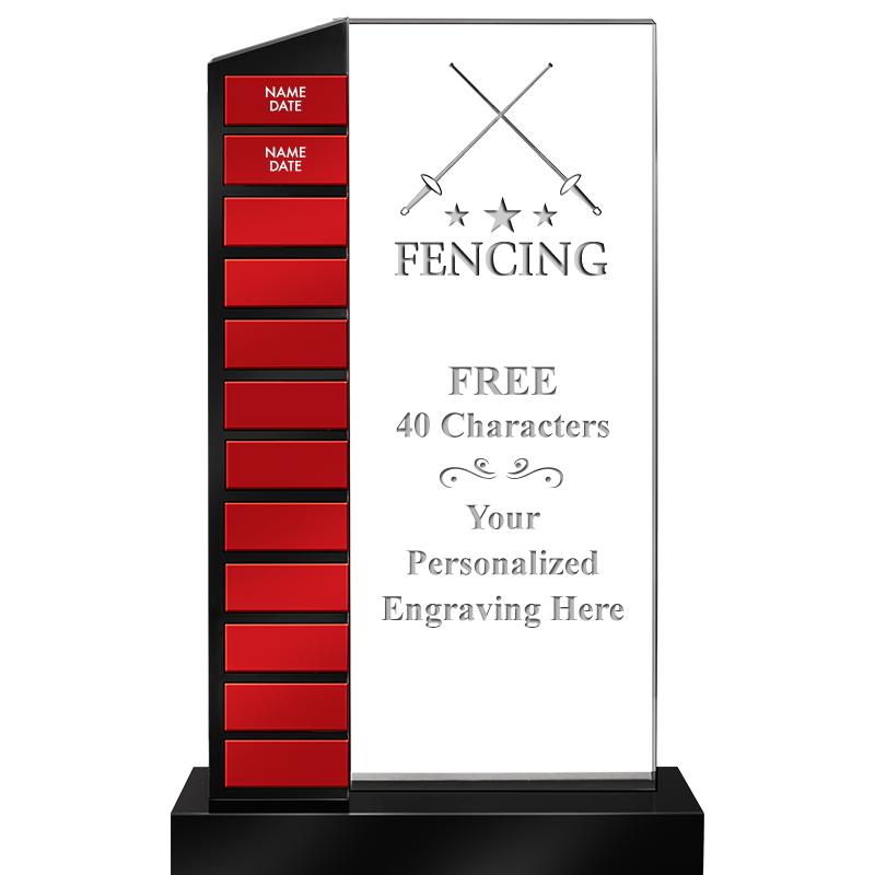 12.5" PERPETUAL ACR RED PLT