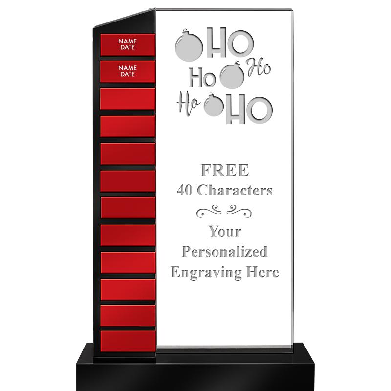 12.5" PERPETUAL ACR RED PLT