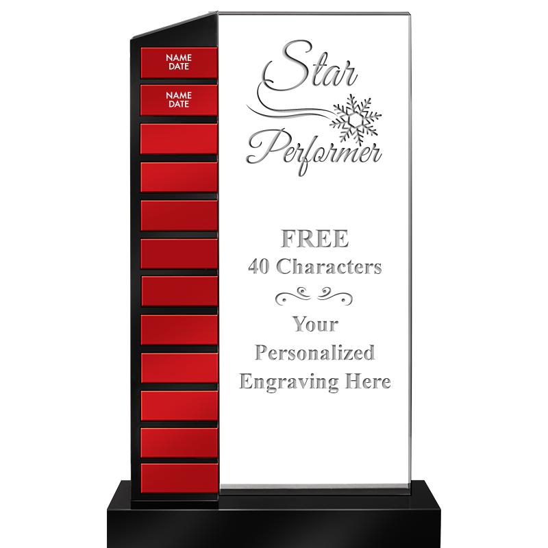 12.5" PERPETUAL ACR RED PLT