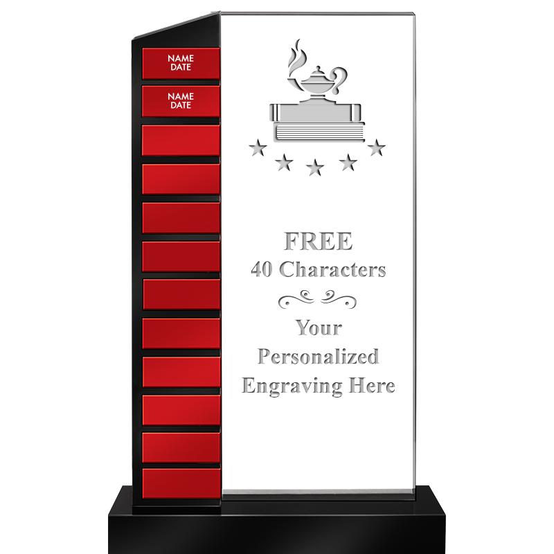 12.5" PERPETUAL ACR RED PLT