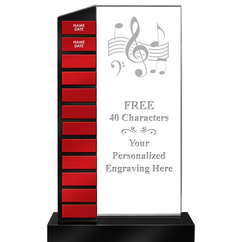 12.5" PERPETUAL ACR RED PLT