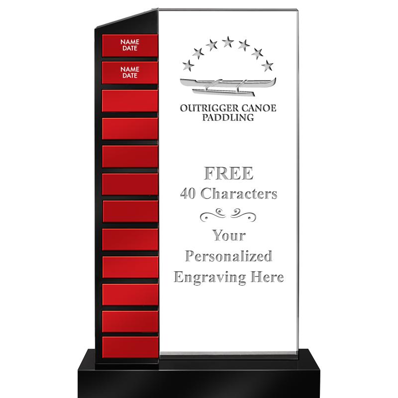 12.5" PERPETUAL ACR RED PLT