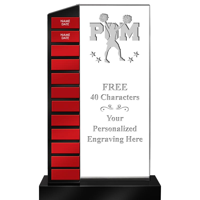 12.5" PERPETUAL ACR RED PLT