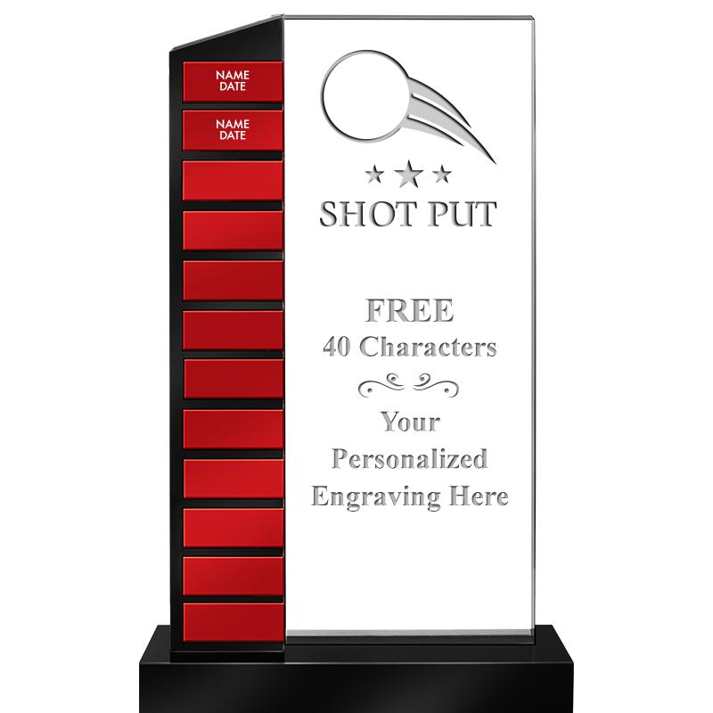 12.5" PERPETUAL ACR RED PLT