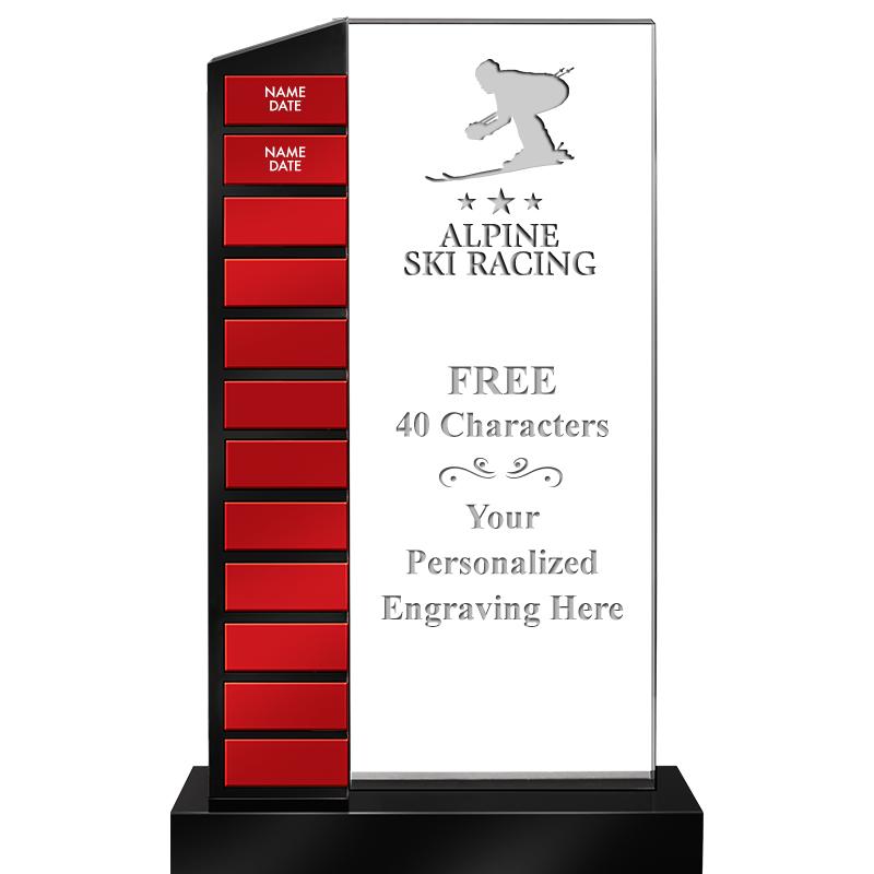 12.5" PERPETUAL ACR RED PLT