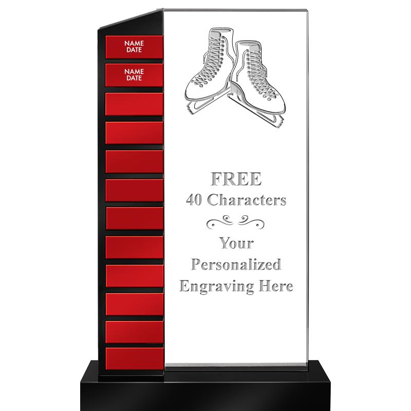 12.5" PERPETUAL ACR RED PLT