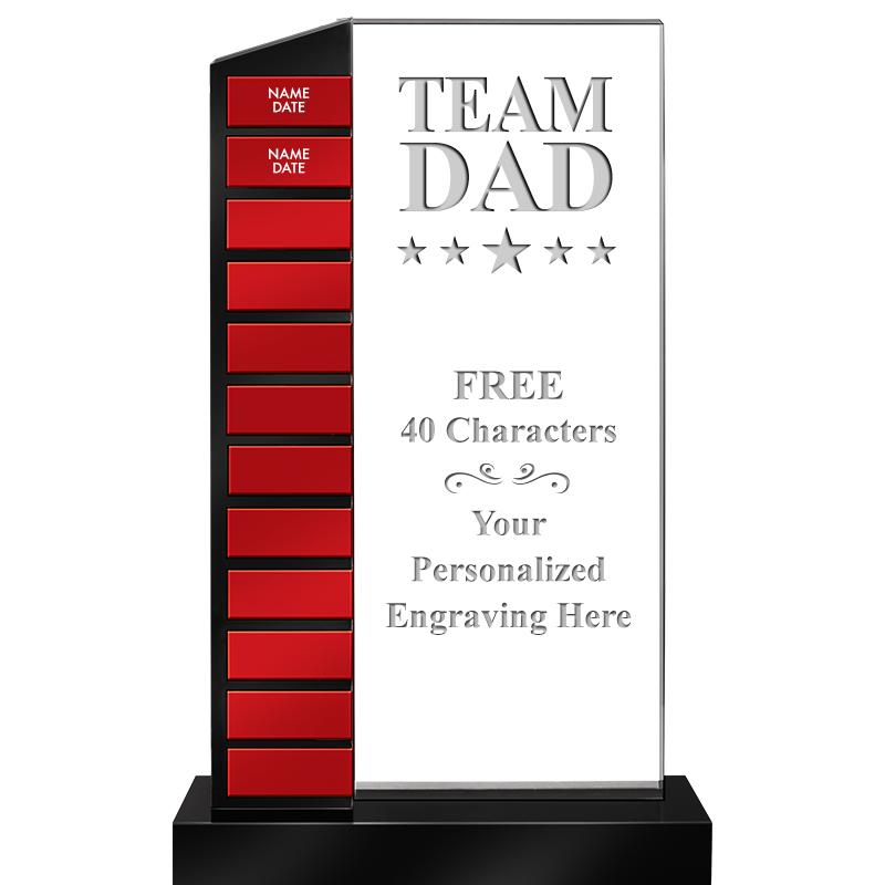 12.5" PERPETUAL ACR RED PLT