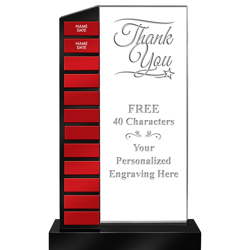 12.5" PERPETUAL ACR RED PLT