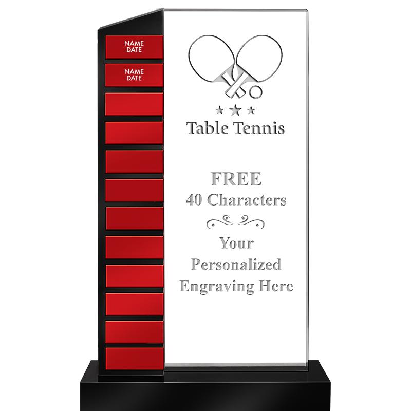 12.5" PERPETUAL ACR RED PLT