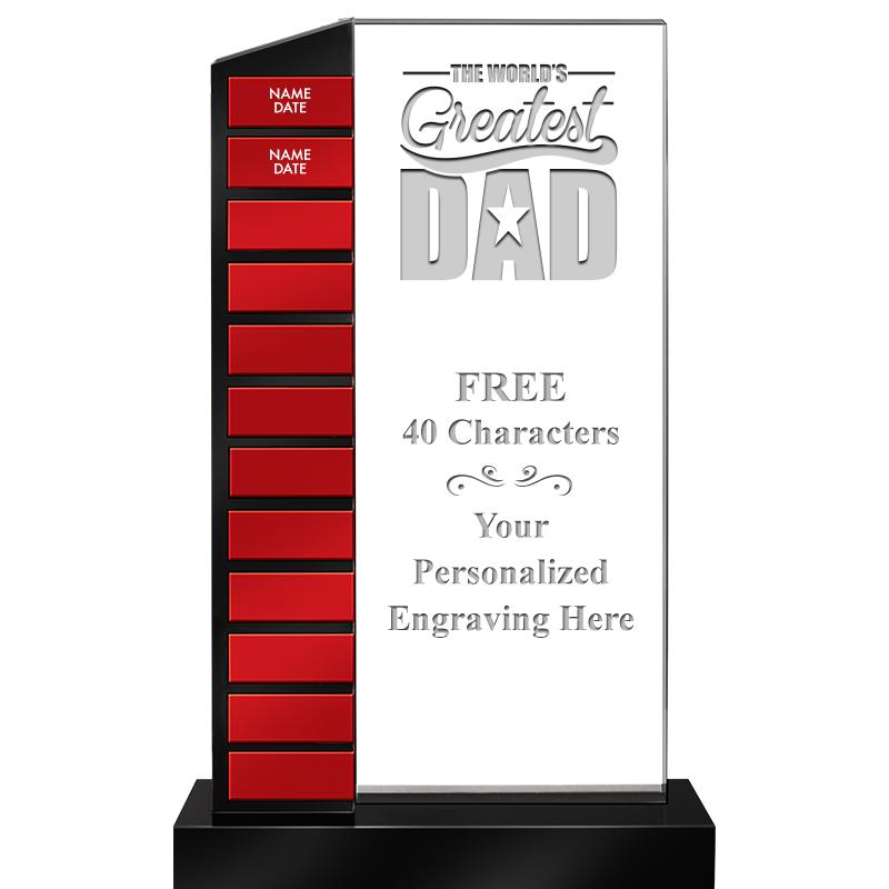 12.5" PERPETUAL ACR RED PLT