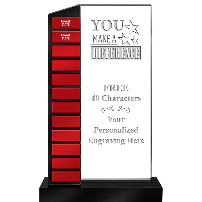 12.5" PERPETUAL ACR RED PLT