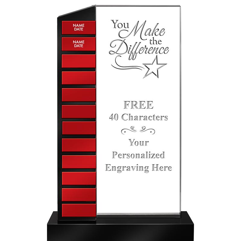 12.5" PERPETUAL ACR RED PLT