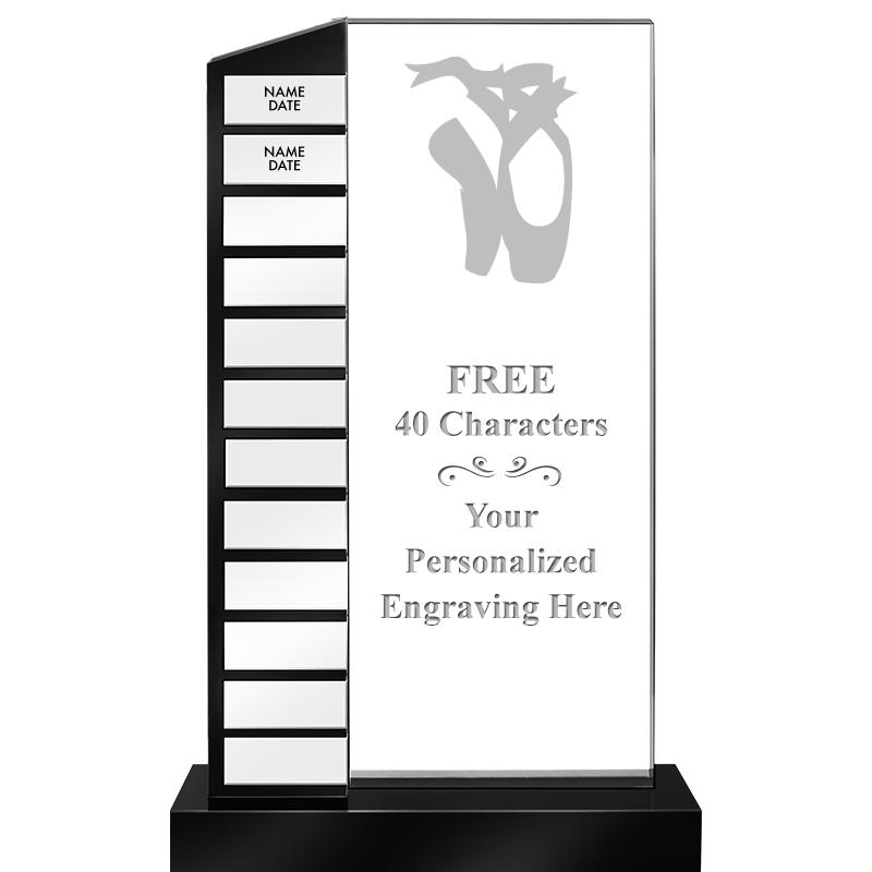 12.5" PERPETUAL ACR WHITE PLT