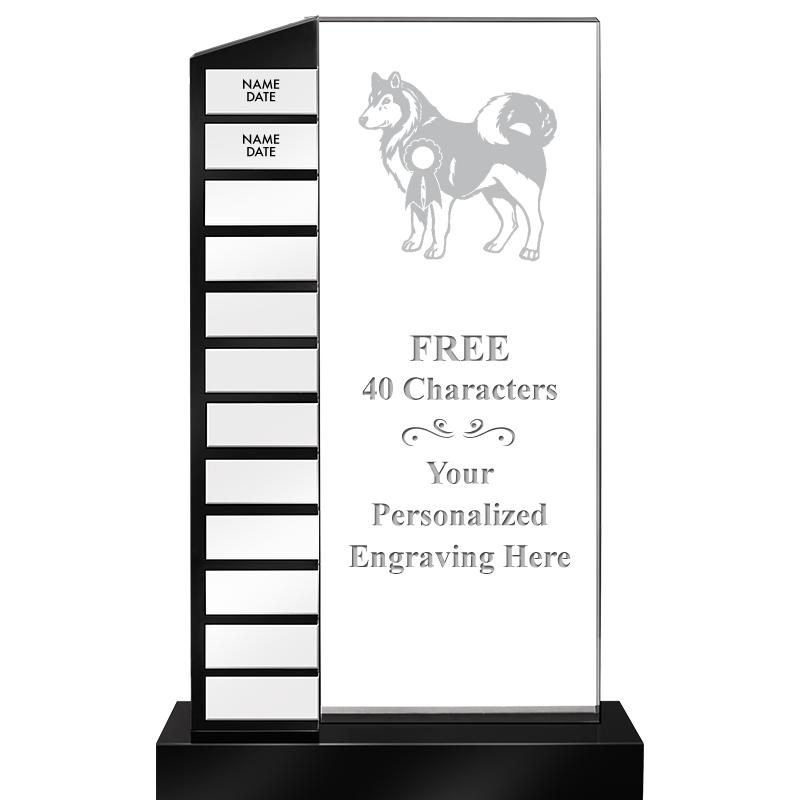 12.5" PERPETUAL ACR WHITE PLT