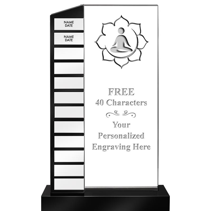 12.5" PERPETUAL ACR WHITE PLT