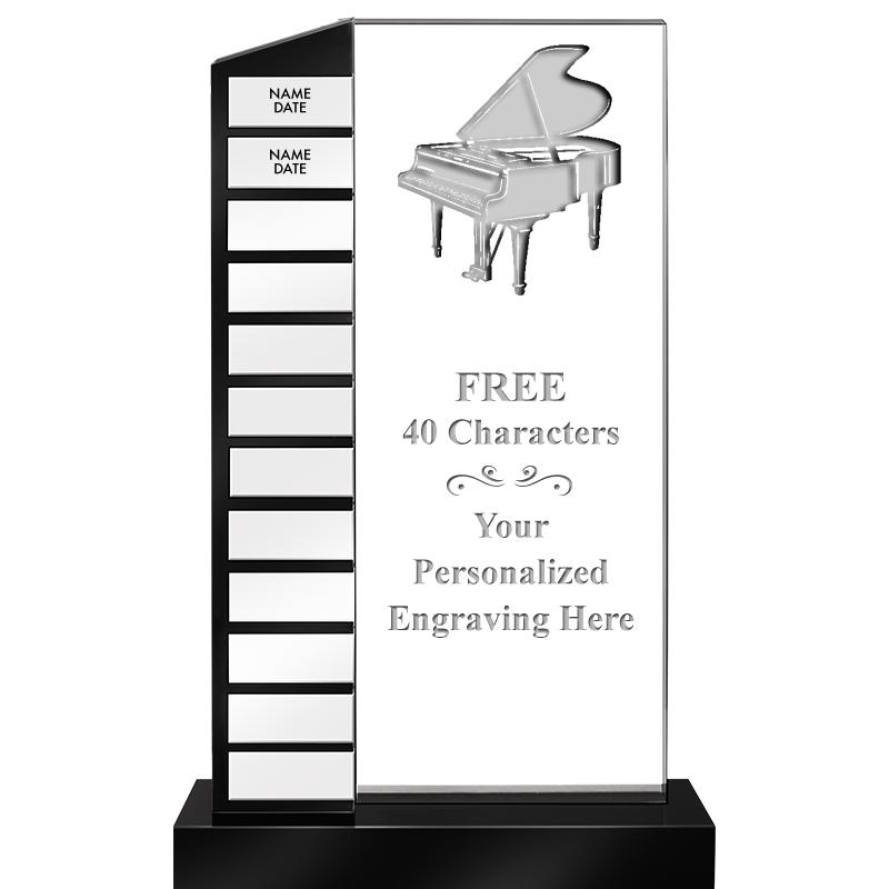 12.5" PERPETUAL ACR WHITE PLT