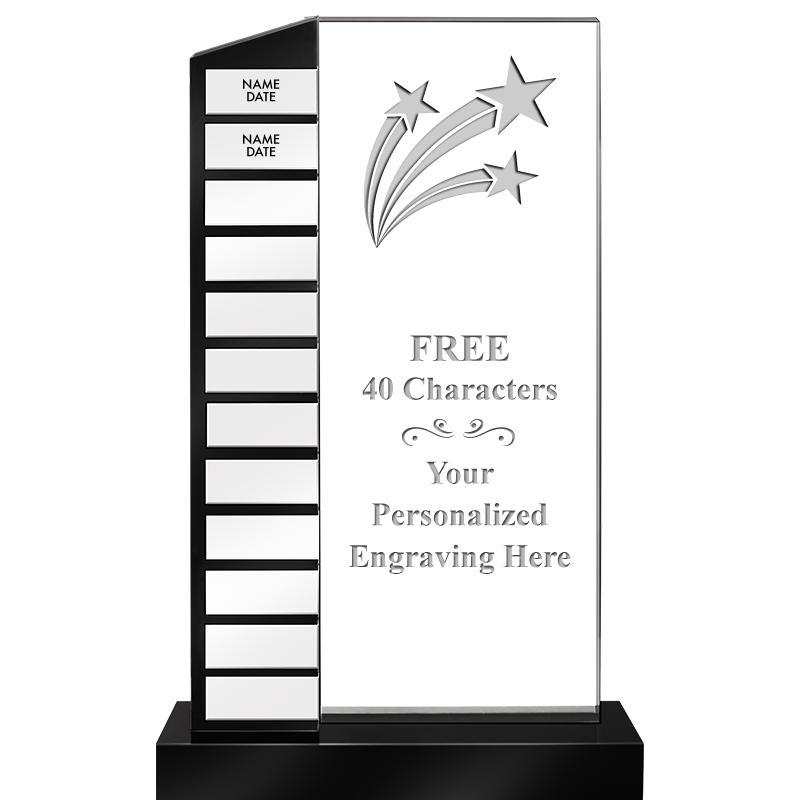 12.5" PERPETUAL ACR WHITE PLT