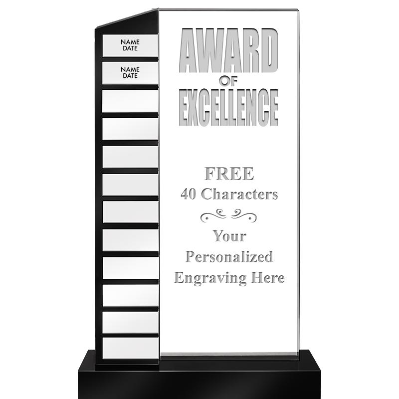 12.5" PERPETUAL ACR WHITE PLT