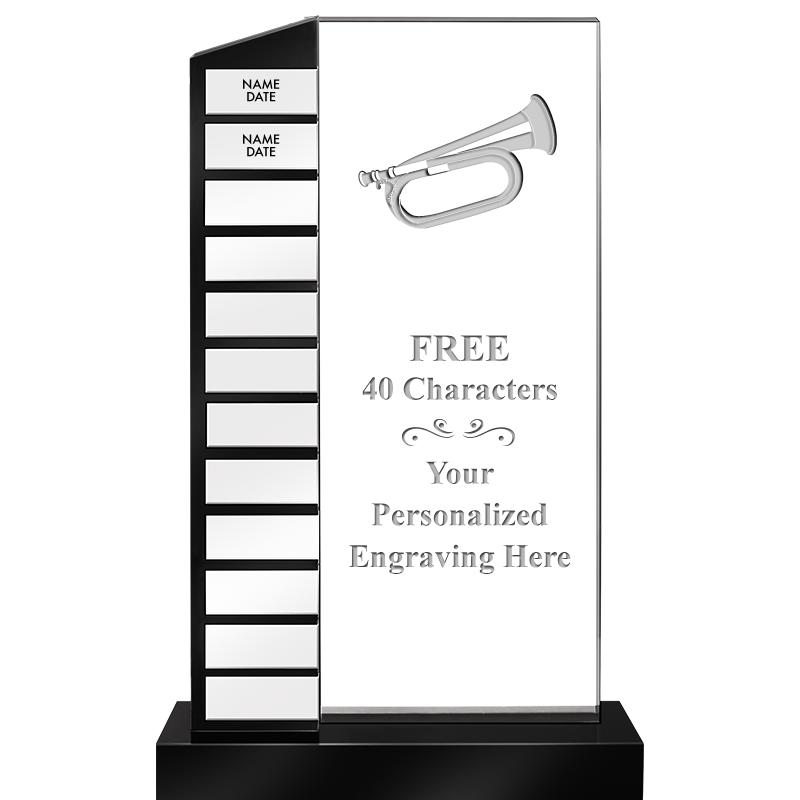 12.5" PERPETUAL ACR WHITE PLT