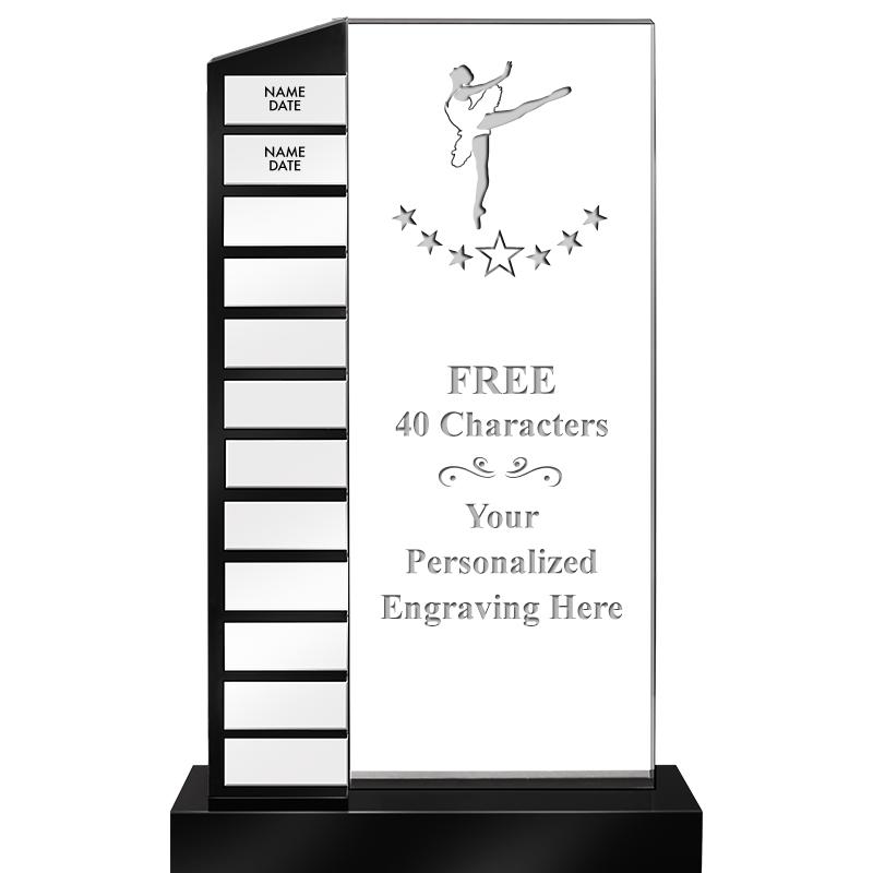 12.5" PERPETUAL ACR WHITE PLT