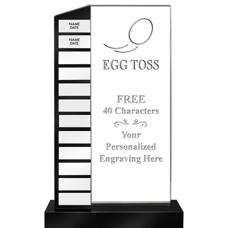 12.5" PERPETUAL ACR WHITE PLT