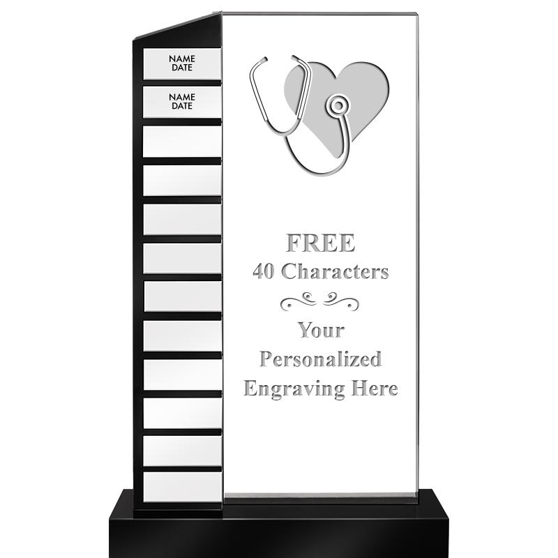 12.5" PERPETUAL ACR WHITE PLT