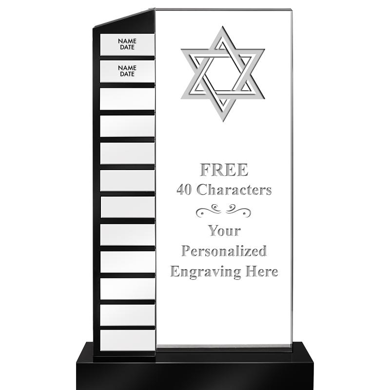 12.5" PERPETUAL ACR WHITE PLT