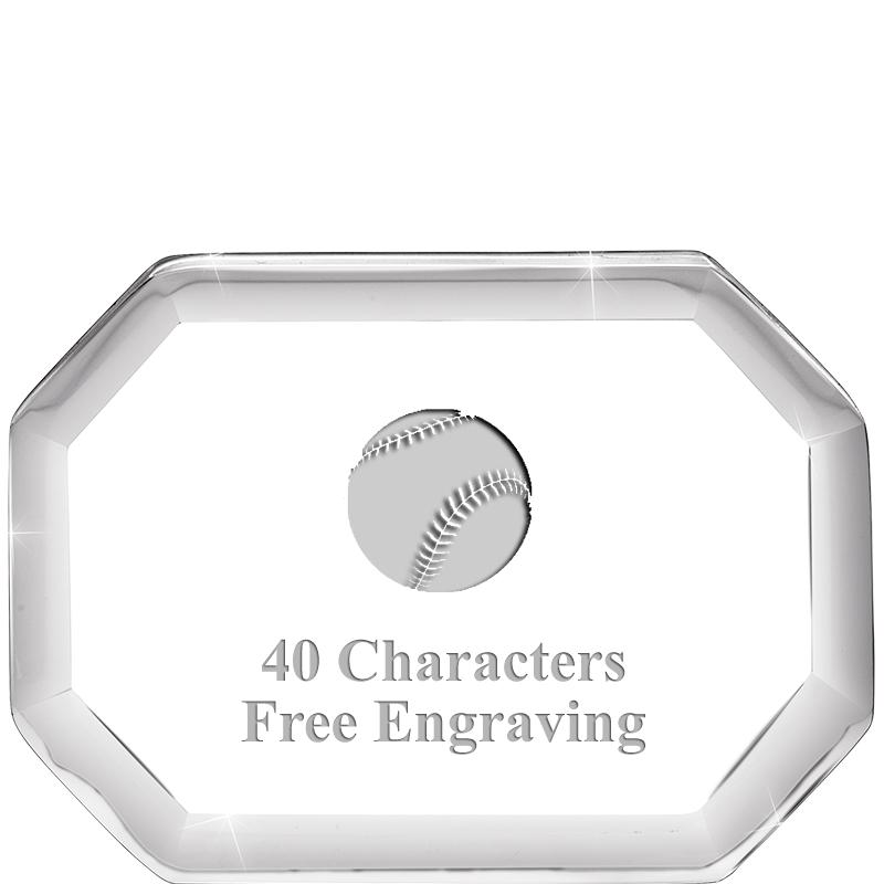 2-1/2" BEVELED OCTAGON PWEIGHT