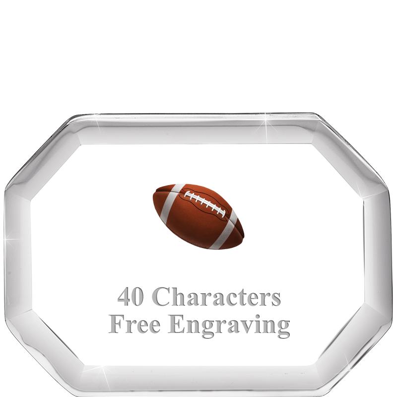 2-1/2" BEVELED OCTAGON PWEIGHT