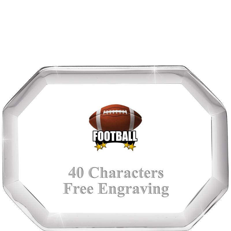 2-1/2" BEVELED OCTAGON PWEIGHT