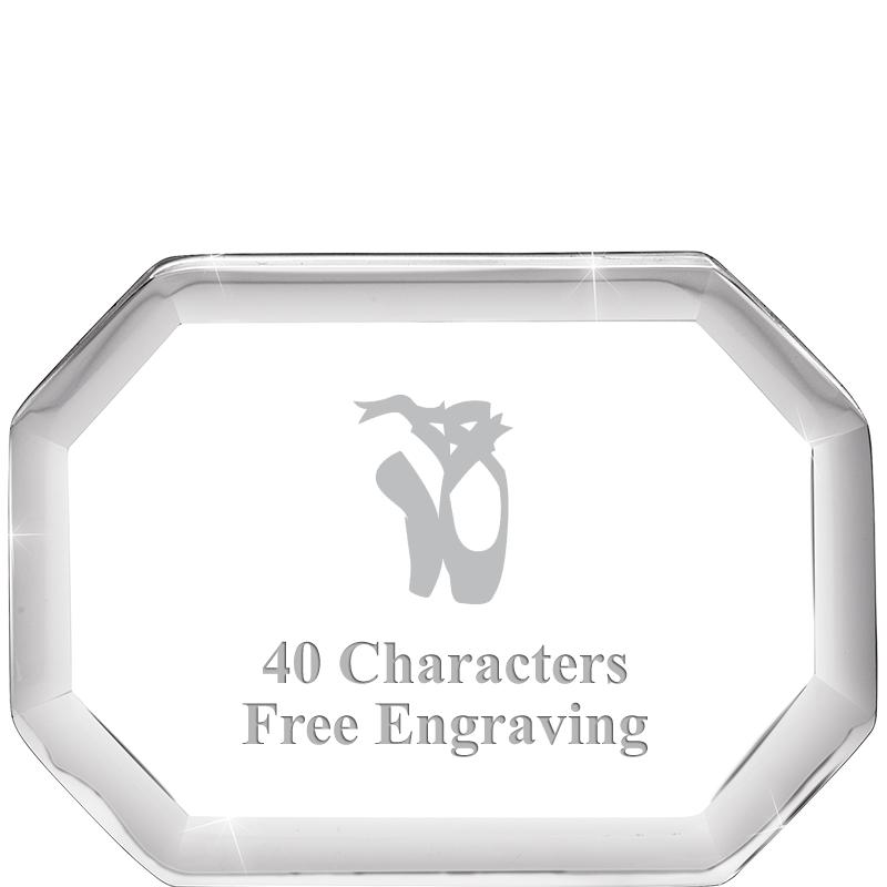 2-1/2" BEVELED OCTAGON PWEIGHT