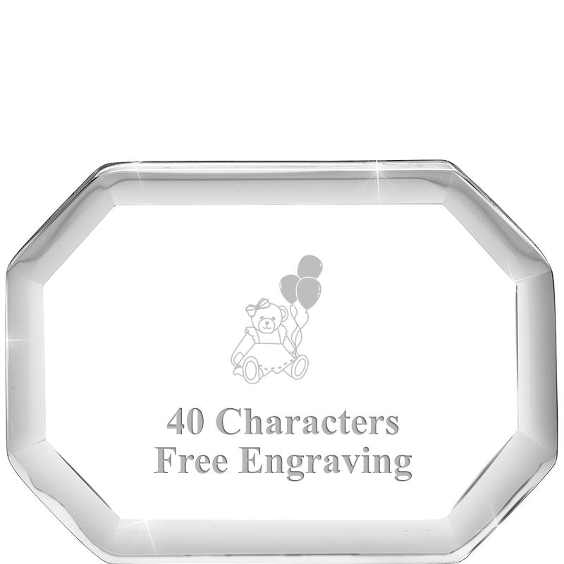 2-1/2" BEVELED OCTAGON PWEIGHT