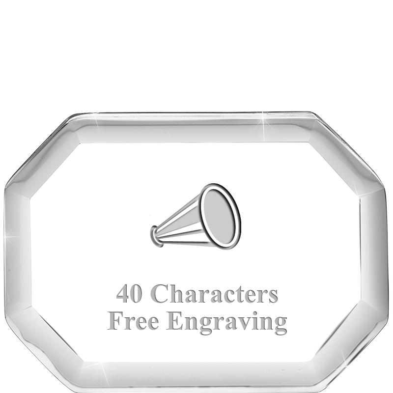 2-1/2" BEVELED OCTAGON PWEIGHT