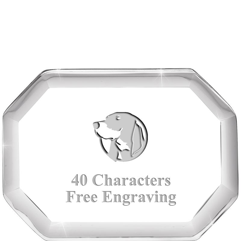 2-1/2" BEVELED OCTAGON PWEIGHT