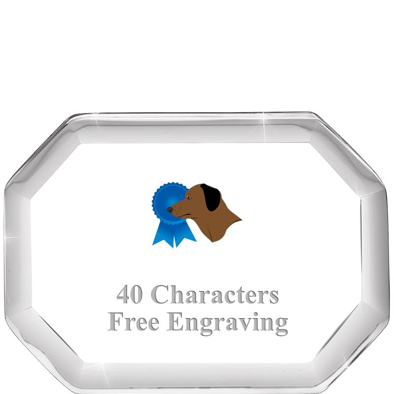 2-1/2" BEVELED OCTAGON PWEIGHT