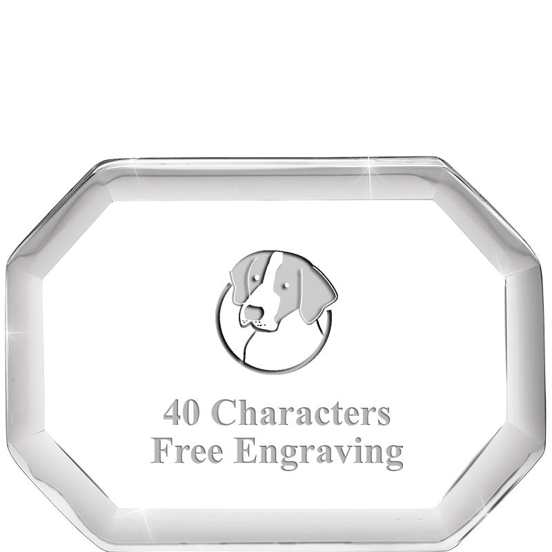 2-1/2" BEVELED OCTAGON PWEIGHT