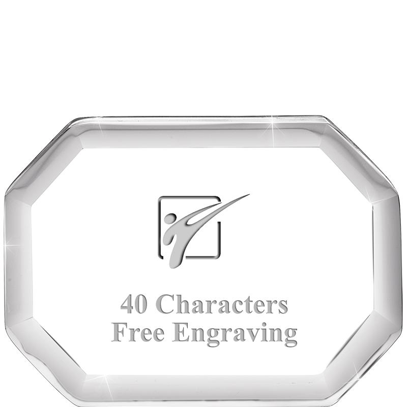 2-1/2" BEVELED OCTAGON PWEIGHT