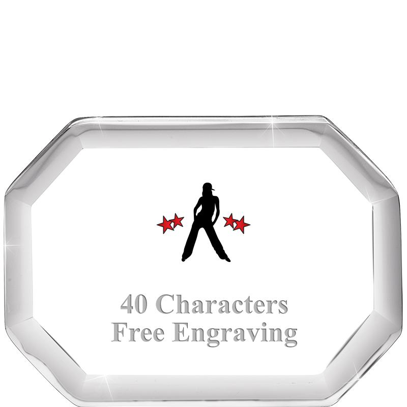 2-1/2" BEVELED OCTAGON PWEIGHT