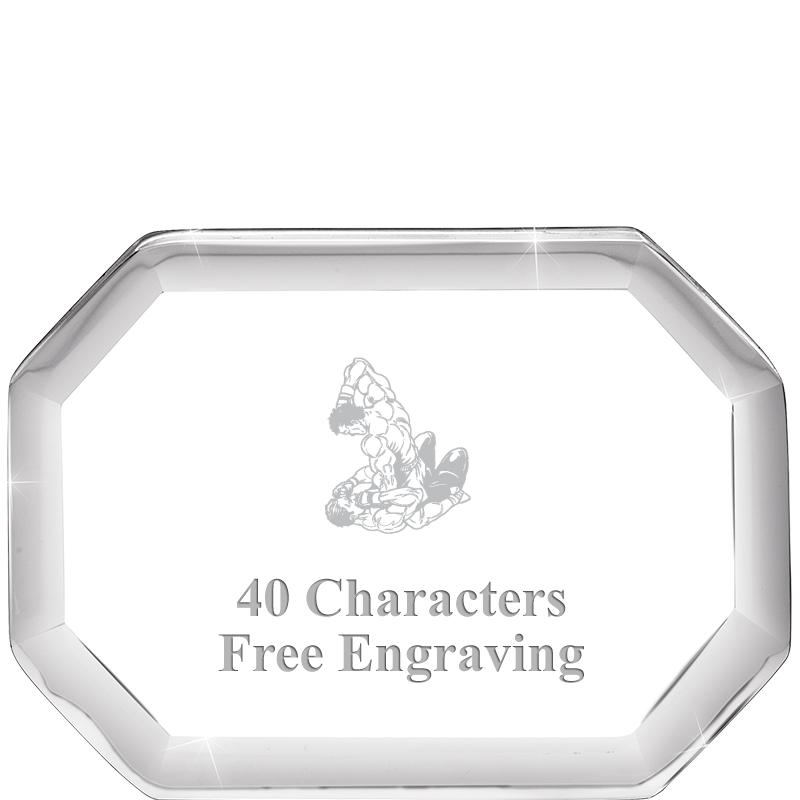 2-1/2" BEVELED OCTAGON PWEIGHT