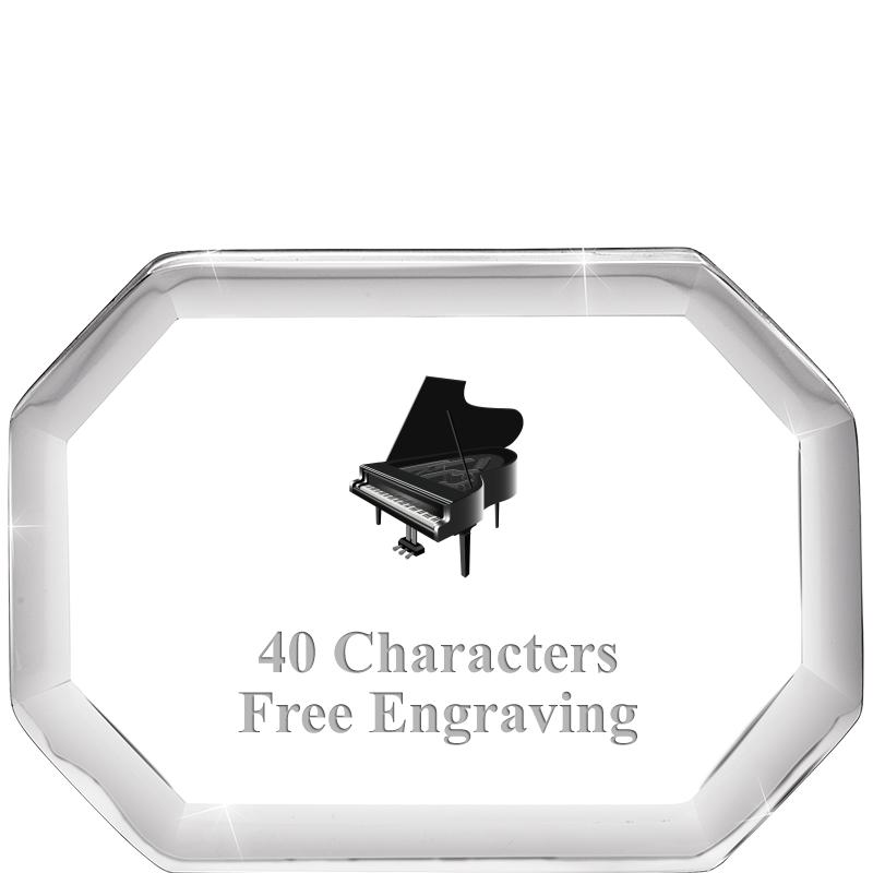 2-1/2" BEVELED OCTAGON PWEIGHT