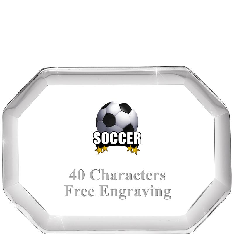 2-1/2" BEVELED OCTAGON PWEIGHT