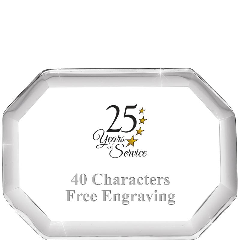 2-1/2" BEVELED OCTAGON PWEIGHT