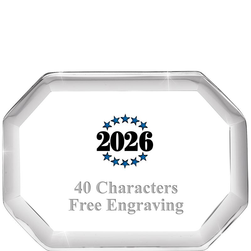 2-1/2" BEVELED OCTAGON PWEIGHT