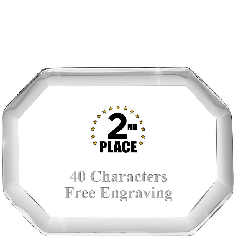 2-1/2" BEVELED OCTAGON PWEIGHT