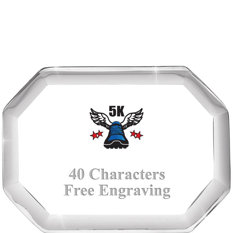 2-1/2" BEVELED OCTAGON PWEIGHT