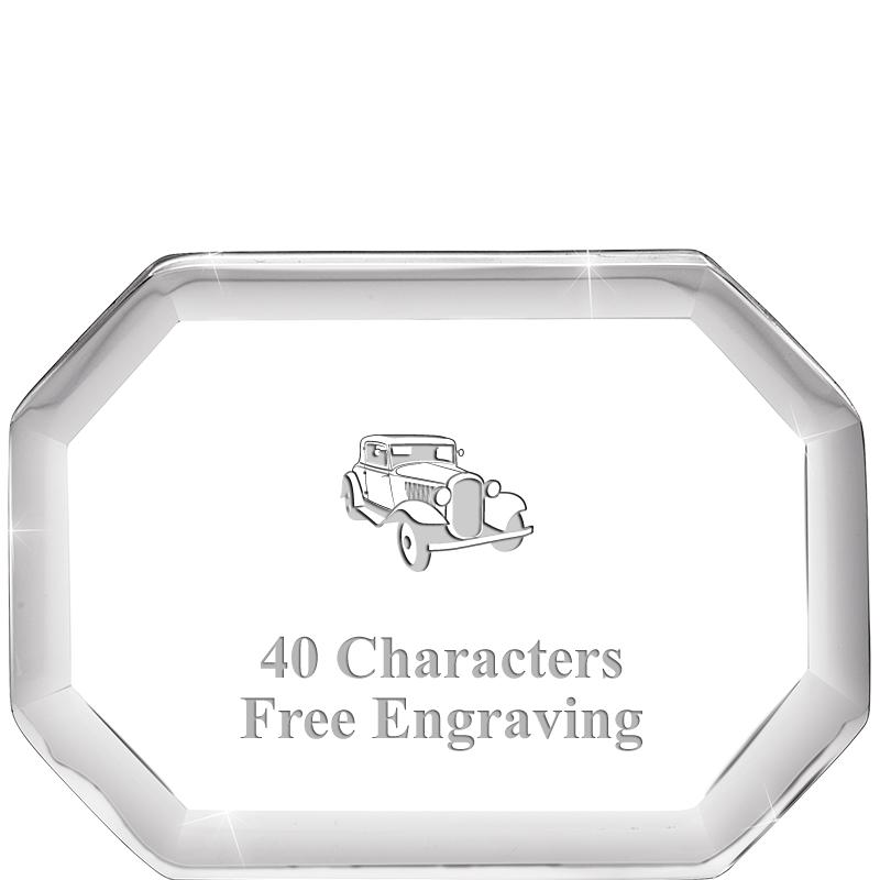 2-1/2" BEVELED OCTAGON PWEIGHT