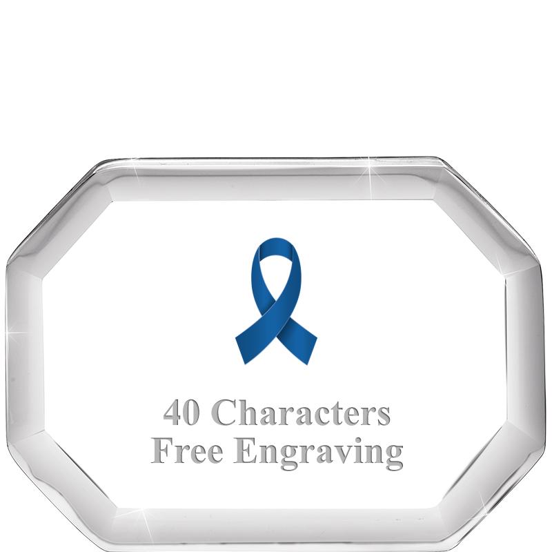 2-1/2" BEVELED OCTAGON PWEIGHT