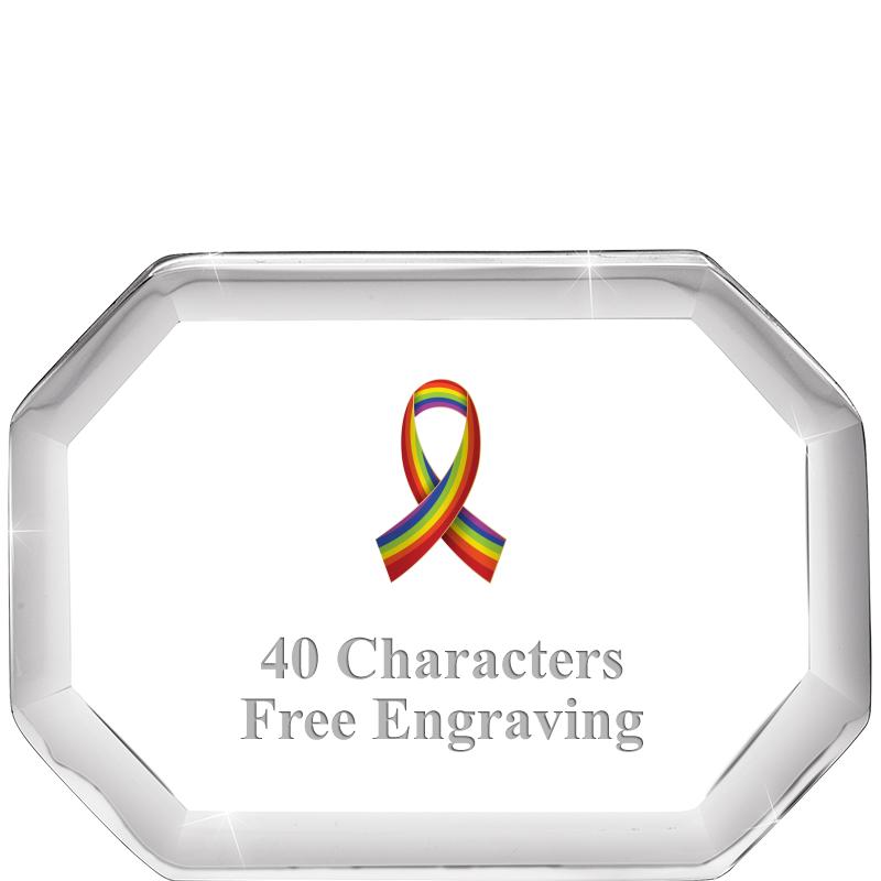 2-1/2" BEVELED OCTAGON PWEIGHT