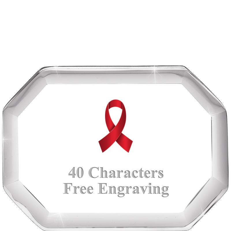2-1/2" BEVELED OCTAGON PWEIGHT